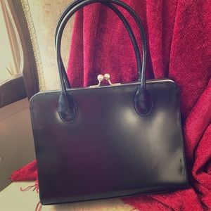 Black Preston & York clutch